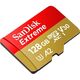 Карта памяти SanDisk Extreme microSD UHS I Card 128GB for 4K Video on Smartphones