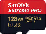 Карта памяти SanDisk Extreme Pro microSD UHS I Card 128GB for 4K Video on Smartphones SDSQXCD-128G-GN6MA