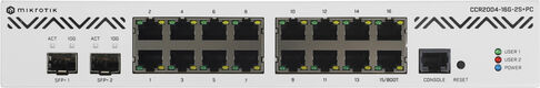 MikroTik Clod Core Router CCR2004-16G-2S+PC MikroTik 16*1Gbit RJ45 MikroTik Clod Core Router CCR2004-16G-2S+PC MikroTik 16*1Gbit RJ45