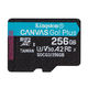 Карта памяти Kingston 256GB microSDXC Canvas Go Plus 170R A2 U3 V30 Single Pack w/o ADP