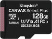 Карта памяти Kingston 128GB microSDXC Canvas Select Plus 100R A1 C10 Single Pack w/o Adapter Карта памяти Kingston 128GB microSDXC Canvas Select Plus 100R A1 C10 Single Pack w/o Adapter