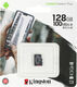 Карта памяти Kingston 128GB microSDXC Canvas Select Plus 100R A1 C10 Single Pack w/o Adapter Карта памяти Kingston 128GB microSDXC Canvas Select Plus 100R A1 C10 Single Pack w/o Adapter