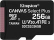 Карта памяти Kingston 256GB microSDXC Canvas Select Plus 100R A1 C10 Single Pack w/o Adapter Карта памяти Kingston 256GB microSDXC Canvas Select Plus 100R A1 C10 Single Pack w/o Adapter