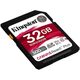 Карта памяти Kingston 32GB Canvas React Plus SDHC UHS-II 300R/260W U3 V90 Карта памяти Kingston 32GB Canvas React Plus SDHC UHS-II 300R/260W U3 V90