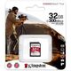 Карта памяти Kingston 32GB Canvas React Plus SDHC UHS-II 300R/260W U3 V90