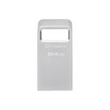 Флеш-накопитель Kingston 64GB DataTraveler Micro 200MB/ s Metal USB 3.2 Gen 1 DTMC3G2/64GB