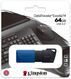 Флеш-накопитель Kingston 64GB USB 3.2 Gen 1 DataTraveler Exodia M (Black + Blue) Флеш-накопитель Kingston 64GB USB 3.2 Gen 1 DataTraveler Exodia M (Black + Blue)