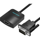 Мультимедиа конвертер Vention VGA M/ HDMI F/ mini Jack 3.5 mm F/ micro USB 2.0 Type-B F (ACNBB)