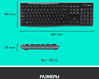 Комплект беспроводной Logitech MK270 (клавиатура+мышь) ЛАТИНИЦА (арт. 920-003381, M/N: MR0085 / Y-R0042 / C-U0010)