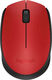 Мышь беспроводная Logitech M171 Red (красная, оптическая, 1000dpi, 2.4 GHz/USB-ресивер) (арт. 910-004645, M/N: M-R0060 / C-U0010)