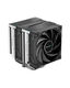 DEEPCOOL AK620 LGA20XX/1700/1200/115X/AM5/AM4 (8шт/кор, TDP 260W, PWM, DUAL Fan 120mm, 6 тепл. трубок, черный) RET