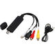 Кабель-переходник VCOM USB 2.0 (m)/3 x RCA (m)/S-Video (m) - 0.09 м (DU501)