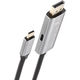 Кабель-переходник VCOM USB 3.1 Type C M/DisplayPort M (CU480MCPD-1.8M) Кабель-переходник VCOM USB 3.1 Type C M/DisplayPort M (CU480MCPD-1.8M)