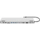 Док-станция VCOM USB 3.1 Type C M/3 x USB 3.0 F/HDMI F/VGA F/DisplayPort F/2 x USB 2.0 F/2 x USB 3.1 F/RJ45/TF F/SD F (CU4703)