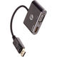 Кабель-переходник VCOM DisplayPort M/HDMI F/VGA F (CG640M-0.15) Кабель-переходник VCOM DisplayPort M/HDMI F/VGA F (CG640M-0.15)