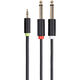 VCOM
Адаптер-переходник Telecom Jack 3.5 mm M/2 x jack 6.35 mm M (TAV6168-1.5M) VCOM
Адаптер-переходник Telecom Jack 3.5 mm M/2 x jack 6.35 mm M (TAV6168-1.5M)