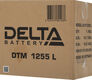 Аккумуляторная батарея DELTA BATTERY DTM 1255 L