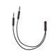 VCOM
Адаптер-переходник Telecom Jack 3.5 mm F/2 x Jack 3.5 mm M (TAV205M-0.2M)