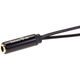 VCOM
Адаптер-переходник Telecom Jack 3.5 mm F/2 x Jack 3.5 mm M (TAV205M-0.2M)
