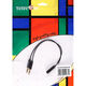 VCOM
Адаптер-переходник Telecom Jack 3.5 mm F/2 x Jack 3.5 mm M (TAV205M-0.2M)