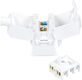 Cabeus KJ-RJ45-Cat.5E-180-Toolless Вставка Keystone Jack RJ-45(8P8C) Cabeus KJ-RJ45-Cat.5E-180-Toolless Вставка Keystone Jack RJ-45(8P8C)