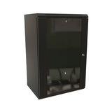 Шкаф настенный 19-дюймовый WRline WR-TW-1845-GP-RAL9004 (19&amp;quot;)&nbsp;<img style='position: relative;margin:0' src='/image/only_to_order_edit.gif' alt='На заказ' title='На заказ' />