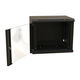 WRline WR-TW-1566-GP-RAL9004 Шкаф настенный 19-дюймовый (19")