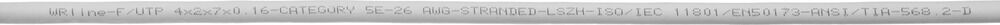 WRline WR-PC-RJ45-FTP-5E-7-GY Патч-корд F/UTP WRline WR-PC-RJ45-FTP-5E-7-GY Патч-корд F/UTP