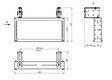 Hyperline CTRP-19-4U-RAL9005 Кронштейн для крепления 19 дюймового оборудования на подвесная для шкафов TSR