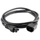 Powercom Cable IEC 320 С14 to IEC 320 C5 (324160) Powercom Cable IEC 320 С14 to IEC 320 C5 (324160)