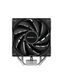 DEEPCOOL AG400 LGA1700/1200/115X/AM5/AM4 (18шт/кор, TDP 220W, PWM, Fan 120mm, 4 тепл. Трубки, черный) RET