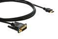 Kramer C-HM/DM-25 Кабель HDMI-DVI (Вилка - Вилка)
