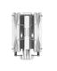 DEEPCOOL AS500 PLUS WH LGA20XX/1700/1200/115X/AM5/AM4 (8шт/кор, TDP 220W, PWM, ARGB Led, DUAL Fan 140mm, 5 тепл. Трубок, белый) RET