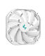 DEEPCOOL AS500 PLUS WH LGA20XX/1700/1200/115X/AM5/AM4 (8шт/кор, TDP 220W, PWM, ARGB Led, DUAL Fan 140mm, 5 тепл. Трубок, белый) RET