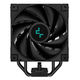 DEEPCOOL AK400 ZERO DARK PLUS LGA1700/1200/115X/AM5/AM4 (12шт/кор, TDP 260W, PWM, DUAL Fan 120mm, 4 тепл. Трубки, черный) RET