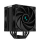 DEEPCOOL AK400 ZERO DARK PLUS LGA1700/1200/115X/AM5/AM4 (12шт/кор, TDP 260W, PWM, DUAL Fan 120mm, 4 тепл. Трубки, черный) RET