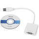 Конвертер-переходник Greenconnect USB 3.0/VGA 15F (GCR-53395)