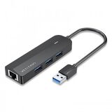 Vention USB 3.0 M&thinsp;/ &thinsp;Gigabit Ethernet RJ45 F+OTG хаб 3xUSB (CHNBB)