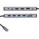 VCOM
Адаптер iOpen USB 3.1 Type-C M/HDMI+USB 2.0 Type-AF+3 x USB 3.0+RJ45+TF+SD+DisplayPort+USB Type-C+mini jack 3.5 (CU4706)
