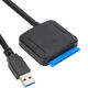 Кабель-адаптер VCOM USB 3.0 M/SATA III F (CU816)