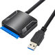 Кабель-адаптер VCOM USB 3.0 M/SATA III F (CU816)
