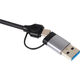 Адаптер VCOM USB 2.0 Type-C+USB 2.0 Type-AM/USB 3.0+2 x USB 2.0 Type-AF+TF+SD (DH297) Адаптер VCOM USB 2.0 Type-C+USB 2.0 Type-AM/USB 3.0+2 x USB 2.0 Type-AF+TF+SD (DH297)