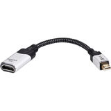 Адаптер VCOM Mini DisplayPort M/ HDMI F (CG616M-0.15)