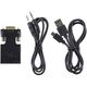 Переходник VCOM HDMI F/VGA M+mini jack 3.5 mm M+microUSB M (CA337A)