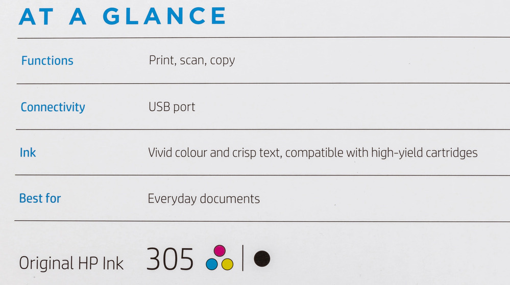 МФУ HP DeskJet 2320 All-in-One Printer (A4) Color Ink Printer/Scanner/Copier 1200 x 1200 dpi 7,5/5,5 ppm. USB 2.0 duty cycle 1000 pages