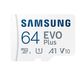 Micro SecureDigital 64Gb Samsung SDXC EVO+ 64GB V10 W/A MB-MC64KA/EU Micro SecureDigital 64Gb Samsung SDXC EVO+ 64GB V10 W/A MB-MC64KA/EU
