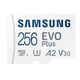 Micro SecureDigital 256Gb Samsung MB-MC256KA/RU/KR/APC EVO PLUS + adapter