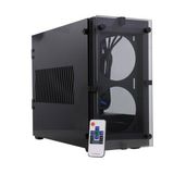 GameMax [Stratos ITX] без БП (Черн., Mini-ITX, зак.стекло, USB3.0, 2*120 вент+пульт)&nbsp;<img style='position: relative;margin:0' src='/image/only_to_order_edit.gif' alt='На заказ' title='На заказ' />