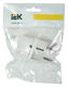 Iek EVP10-16-01-K01 ВПп10-01-Ст Вилка разборная прямая с з/к 16А белая Iek EVP10-16-01-K01 ВПп10-01-Ст Вилка разборная прямая с з/к 16А белая