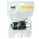 Iek EVP10-16-01-K02 ВПп10-02-Ст Вилка разборная прямая с з/к 16А черная Iek EVP10-16-01-K02 ВПп10-02-Ст Вилка разборная прямая с з/к 16А черная